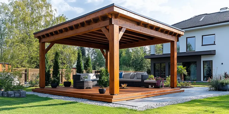 Jaka deska na dach altany?