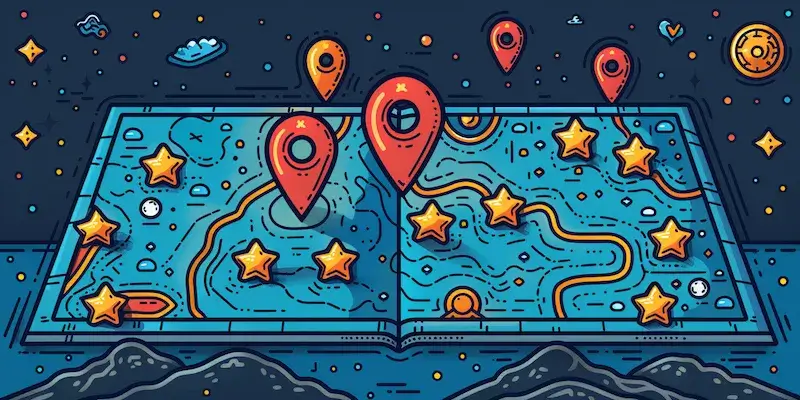 Google Maps jak zrobić pinezkę?