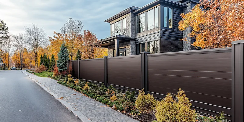 metalowe ogrodzenie z Polski