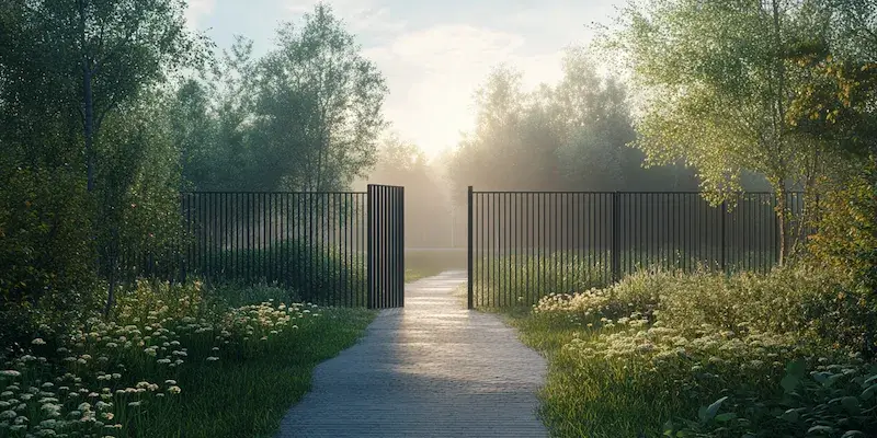 Sichtschutzzaun Polen mit Montage