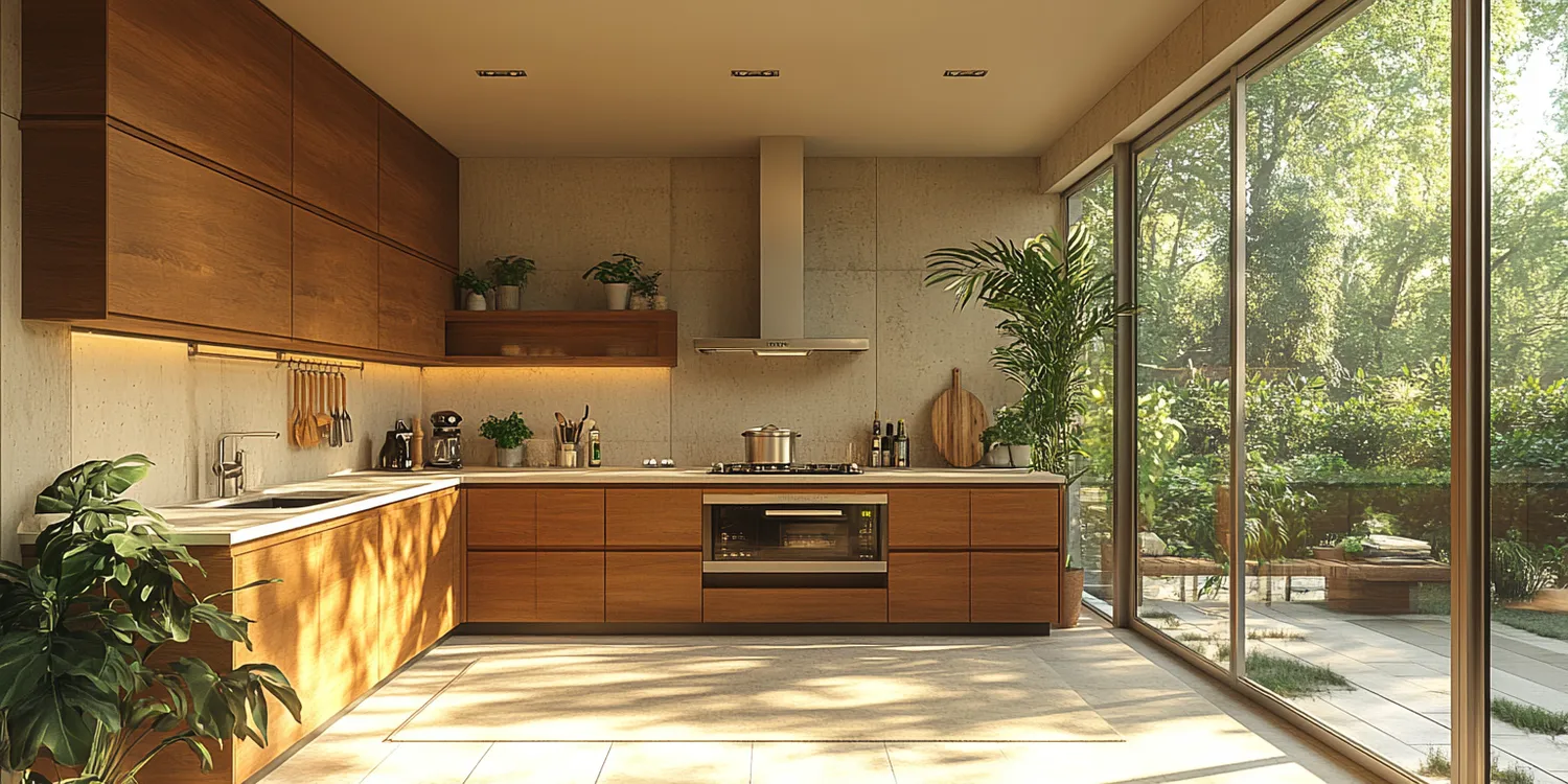 Czerwone meble kuchenne jakie ściany?