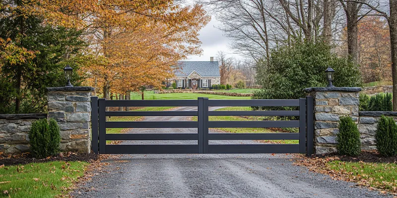 Design-Zäune aus Polen