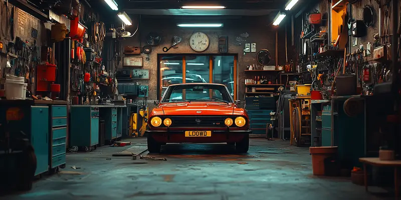 Jak pomalowac warsztat samochodowy?